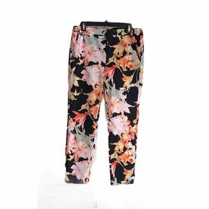 Zara Floral Print Pants
